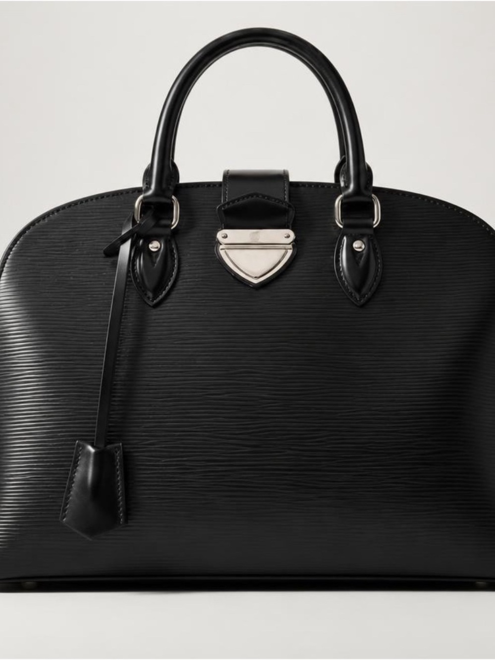 Louis Vuitton GM Electric Epi Pont Neuf with silver lock/key and COA!